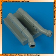1/72 Junkers Ju 87D-5N Night Exhaust type C for Fujimi kits 