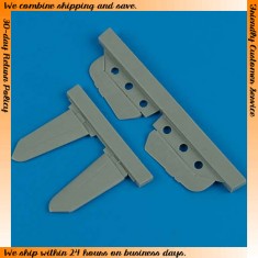 1/72 Messerschmitt Bf109G/Bf 109K Stabiliser for Fine Molds kits