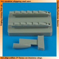 1/72 Junkers Ju 87D 'Stuka' Exhaust - late version for Fujimi kits