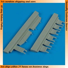 1/72 Fw Ta 154A-1/R1 Undercarriage Covers for Hasegawa kit