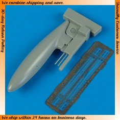 1/72 Grumman F6F-3/F6F-5 Hellcat External Fuel Tank for Eduard kits 