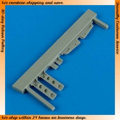 1/72 Curtiss P-40B Tomahawk/P-40C Undercarriage Covers for Airfix kits