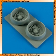 1/72 Fairchild A-10A Thunderbolt II Correct Fan Blades for HobbyBoss kits 