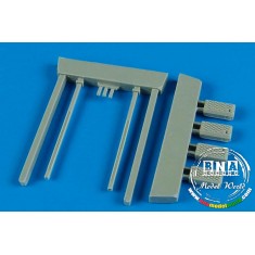 1/48 US Navy Polyurethane Wheel Chock NWC-4/5 - Early Type