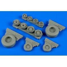 1/48 Grumman F-14B / D Tomcat Weighted Wheels for HobbyBoss kit