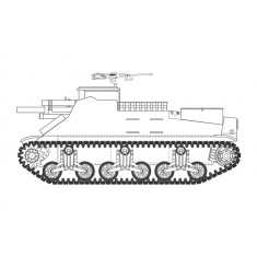 1/35 M7 Priest Self-propelled Artillery