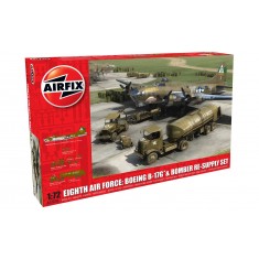 1/72 Eighth Air Force: Boeing B-17G & Bomber Re-supply Set