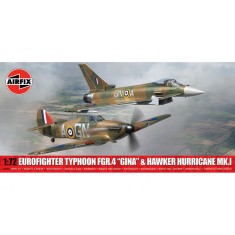 1/72 Eurofighter Typhoon FGR.4 "Gina" and Hawker Hurricane Mk.I - Twin Pack