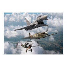 1/72 RAF Centenary Gift Set (3 kits, 12 acrylic paints, 2 brushes & 2 Poly Cement)