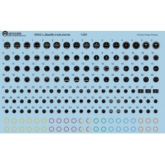 1/24 WWII Luftwaffe Instruments Decals