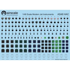 1/48 Modern Jet Instruments Decals