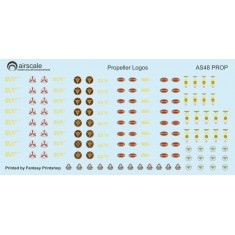 Decals for 1/48 Allied & German Propeller Logos