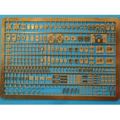 1/48 WWII RAF/German/US Cockpit Photo-etched Sheet
