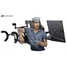 1/10 Midway Tarfu - Oerlikon 20mm Machine Gunner USS Enterprise (Battle Of Midway 1942)