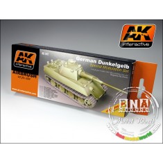 Acrylic Paint Set - German Dunkelgelb Special Modulation Set (8x 17ml)