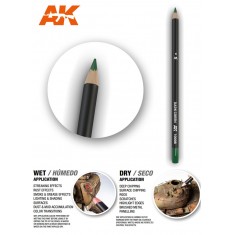 Weathering Semi Grease Water Pencil - Dark Green
