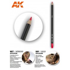 Weathering Semi Grease Water Pencil - Red 