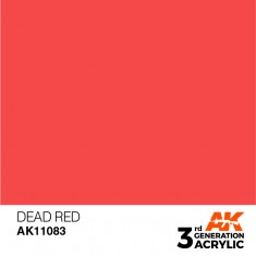 Acrylic Paint (3rd Generation) - Dead Red (17ml)