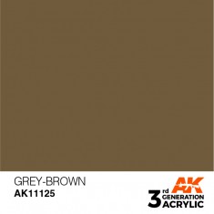 Acrylic Paint (3rd Generation) - Grey-Brown (17ml)