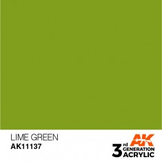 Acrylic Paint (3rd Generation) - Lime Green (17ml)