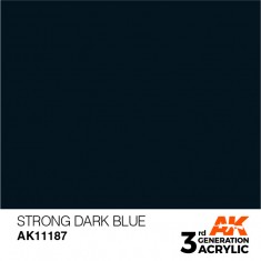 Acrylic Paint (3rd Generation) - Strong Dark Blue (17ml)