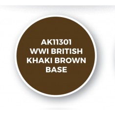 Acrylic Paint (3rd Generation) for AFV - WWI British Khaki Brown Base (17ml)