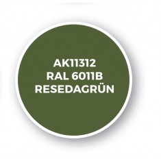 Acrylic Paint (3rd Generation) for AFV - RAL 6011B Resedagrun (17ml)