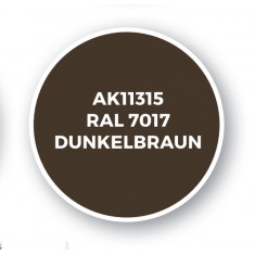 Acrylic Paint (3rd Generation) for AFV - RAL 7017 Dunkelbraun (17ml)