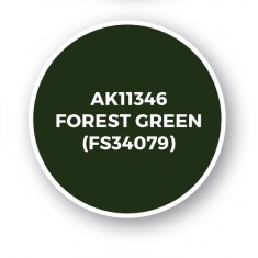Acrylic Paint (3rd Generation) for AFV - Forest Green (FS34079) 17ml