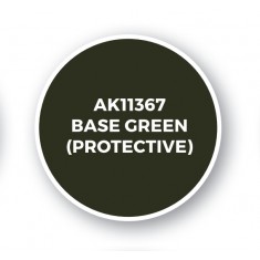 Acrylic Paint (3rd Generation) for AFV - Base Green (Protective) (17ml)