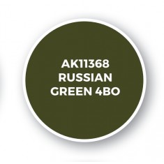 Acrylic Paint (3rd Generation) for AFV - Russian Green 4BO (17ml)