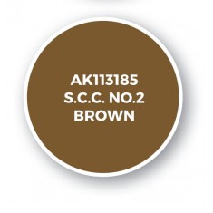 Acrylic Paint (3rd Generation) for AFV - S.C.C. No.2 Brown (17ml)
