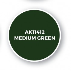 Acrylic Paint (3rd Generation) for Figures - Medium Green (17ml)