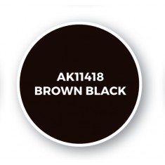 Acrylic Paint (3rd Generation) for Figures - Brown Black (17ml)