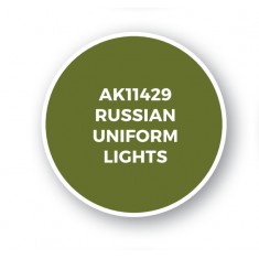 Acrylic Paint (3rd Generation) for Figures - Russian Uniform Lights (17ml)