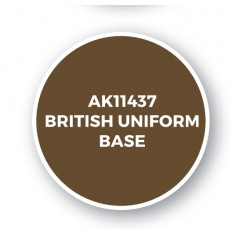 Acrylic Paint (3rd Generation) for Figures - British Uniform Base (17ml)