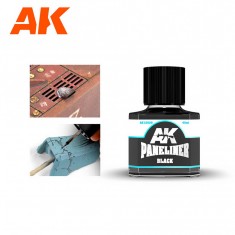 Enamel Paint - Black Paneliner (40ml)