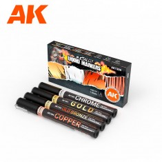 Metallic Liquid Makers set (4pcs)