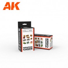 30-35mm Scale Weapon Cases Scenography Wargame Set