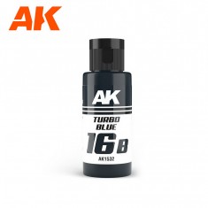 Acrylic Paint - Dual Exo 16B #Turbo Blue (60ml) for Gunpla/Sci-Fi/Mecha/Robots