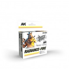 Acrylic Inks Set - Radiance & Fire (3x 30ml)