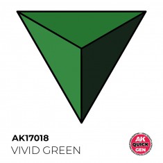 Acrylic Colour for Contrast Painting - Quick Gen #Vivid Green (18ml)