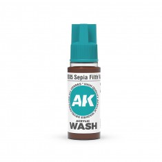 Acrylic Wash - Sepia Filth (18ml)