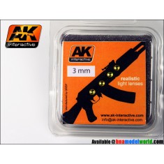 Realistic Light Lenses - Amber (Diameter: 3mm)
