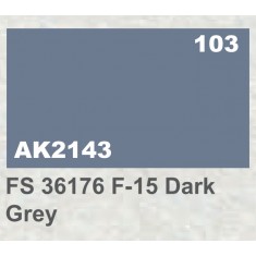 Acrylic Paint - FS 36176 F-15 Dark Grey (17ml)