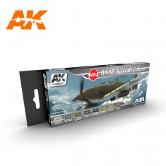 Acrylic Paint Set - WWII IJAAF Aircraft Colours (8 x 17ml)