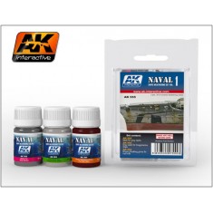 Weathering Set Vol.1 for Ships (35ml x 3)