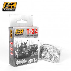 1/35 Soviet T-34 M-1942 "Waffle Track" 1942-1945 (Metal, Assembled)