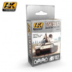 1/35 Russian Tank T-54/T-55/T-62 (OSMH Type) White Metal Tracks (Unassembled)