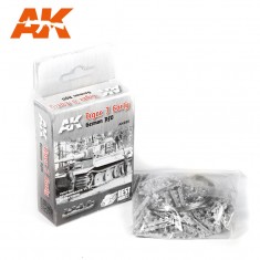 Metal Tracks for 1/35 German AFV Tiger I Early 